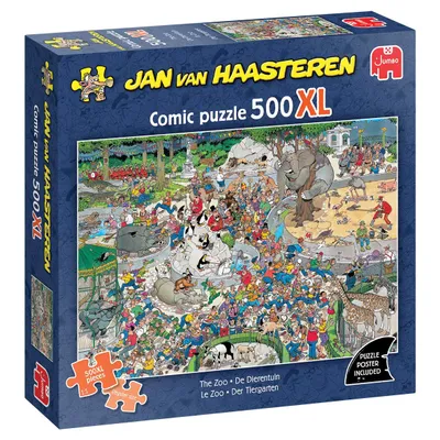 Produktbild von Jan van Haasteren - 500XL - Der Tiergarten - Puzzle