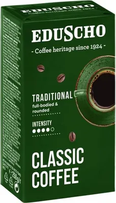 Obrázek produktu pro Tchibo 529244, 250 g, Medium-dark roast, Americano (slabšíˌ větší objem), Caffe crema, Caffe latte, Cappuccino, Káva, Espresso,...