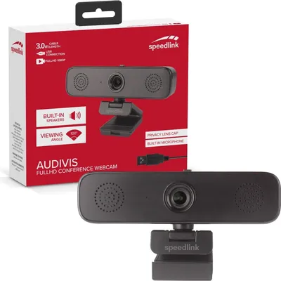 Immagine prodotto di Webcam da conferenza AUDIVIS 1080p Full-HD
