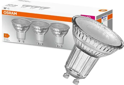 Obrázek produktu pro OSRAM LED BASE PAR16 6,9W 865 GU10 Spot, bodové světlo 575lm 6500K denní bílá jako 80W 4058075614550