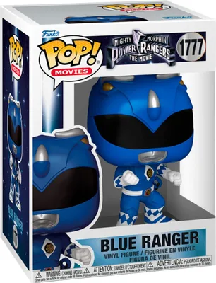 Zdjęcie produktu dla Funko POP Power Rangers 1777 Blue Ranger Figurka Kolekcjonerska