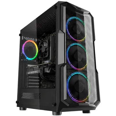 Produktbild von AMD Ryzen 5 5500 Gaming PC – ZyberX FURY | NVIDIA GeForce RTX 5060 Ti | 16 GB DDR4 RAM | 512 GB M.2 NVMe SSD | 650W 80+ Bronze