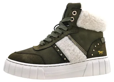 Productafbeelding van Mustang Da. High Top Sneaker D2 Damenschuhe Für lose Einlagen Schnürstiefel