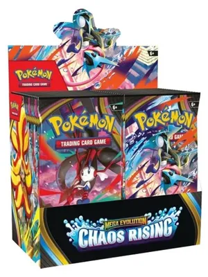 Image de Booster Display Pokémon Méga-Évolution : Chaos Rising ME04 (anglais)