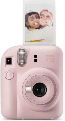Produktbild von Fujifilm Instax Mini 12, 62 x 46 mm, Pink, 90 s, 86 x 54 mm, 2/2, 0.3 - 0.5 m