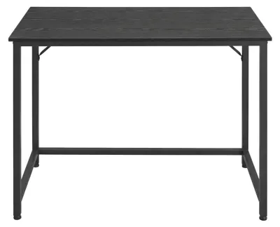 Produktbild von Schreibtisch für Schlafzimmer und Heimbüro | Schwarz | 100x50x76 cm