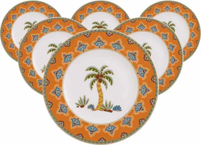 Produktbild von Villeroy & Boch Samarkand Mandarin Brotteller ø 16,4 cm 6er Set