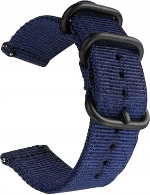 Produktbild von Spacecase Nato-Armband 18 mm marineblau
