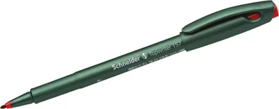 Produktbild von Faserschreiber Topwriter 157 rot Packung mit 10 Stück