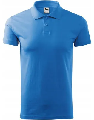 Immagine prodotto di Malfini - Polo da uomo, Single Jersey PP9653 (S) (blu azzurro)