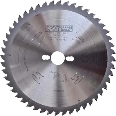 Obrázok produktu pre CMT | Pílový list na drevo pre pokosové píly ø 254/30 mm Z48 WZ/ATB -5° Neg