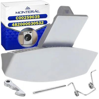 Türgriff für Wäschetrockner, 108x97x24 mm, für Indesit u.a.