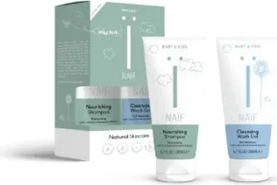 Produktbild von Naïf Pflege Shampoo und Waschgel