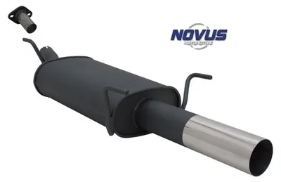 Produktbild von Novus N Sport Auspuff Endschalldämpfer 1x76 rund gerade RL für Opel Astra G Cabrio Coupe