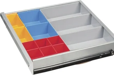 Produktbild von Universal-Schubladenunterteilungs-Set Küpper mit 13 Boxen
