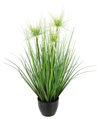 Immagine prodotto di Arbusto in erba sintetica, verde, 52 cm
