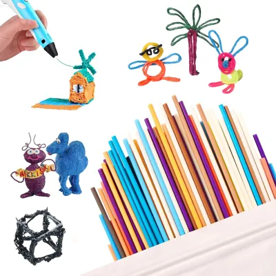 Obrázok produktu pre 300 kusov 3D vlákien pre 3D pero "3Doodler", 20 farieb