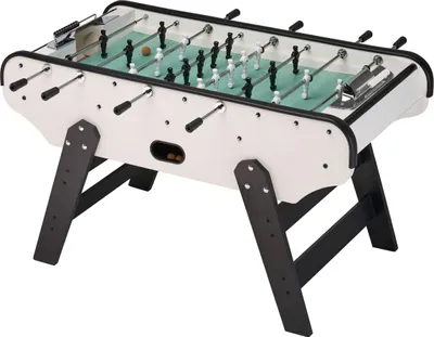 Image de KANGUI Baby foot en bois pour adulte - Noir et blanc - Gerflex
