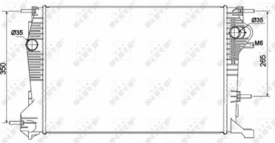 Obrázek produktu pro Renault Megane 09- Dci Chladič
