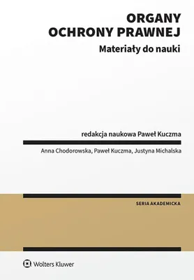 Image de Organy ochrony prawnej. Materiały do nauki