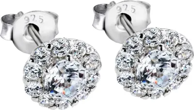 Produktbild von LOTUS Silver Zirkonia Ohrstecker 925er Silber Ohrringe Blume Damen JLP1290-4-1