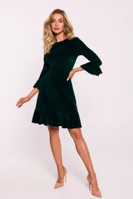 Imagen del producto de Vestido mini de la marca Made of Emotion, color verde, talla M