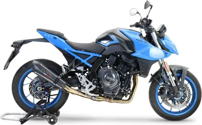Produktbild von GPR GP EVO4 Poppy Komplettauspuff mit Katalysator für Suzuki GSX-8S