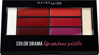 Produktbild von Maybelline Color Drama Lip Contour Palette 4 g Crimson Vixen