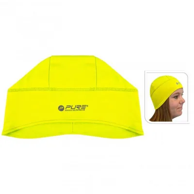 Produktbild von Pure2Improve Lauf Mütze gelb M/L