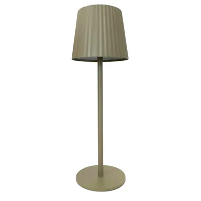 A standalone table lamp against a white background.