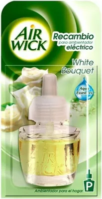 Produktbild von Elektrischer Lufterfrischer Nachfüllpackungen White Bouquet Air Wick (19 ml)