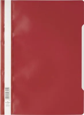Produktbild von Schnellhefter A4 PP rot Packung mit 25 Stück