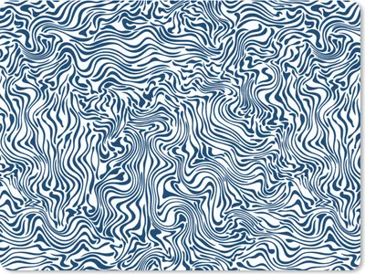Produktbild von MuchoWow® Mauspad Mousepad Muster - Abstrakt - Blau 23x19 cm - Mousepads - Maus Mat - Pad - Mausunterlage - Schreibtischunterlage - Mauspad
