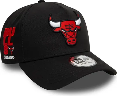 Produktbild von New Era 9FORTY A-Frame Cap NBA Patch Chicago Bulls black