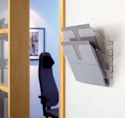 Obrázok produktu pre Sada nástenných držiakov na brožúry DURABLE "FLEXIPLUS 2", A4, 2 priečinky