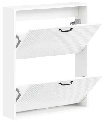 Productafbeelding van vidaXL Wandgemonteerde schoenenkast HAARLEM, 71 x 17 x 86 cm
