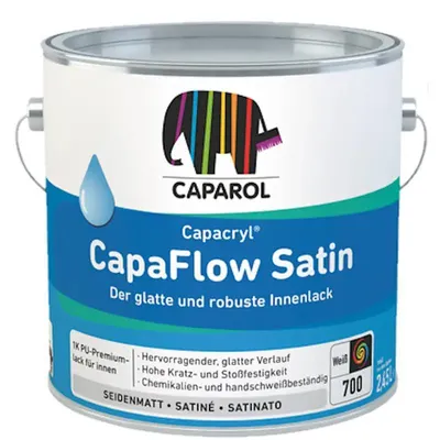 Produktbild von Caparol Capacryl CapaFlow, weiß, satin, 735ml : satin : 750 ml
