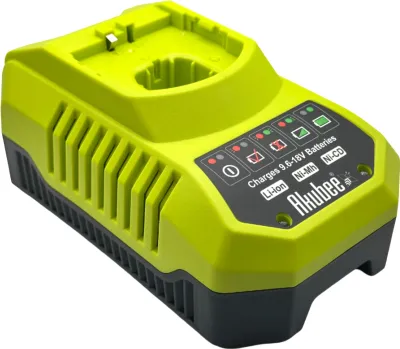 Zdjęcie produktu dla Ładowarka kompatybilna z akumulatorami Ryobi 9,6 V-18 V do akumulatorów ONE+  Akubee