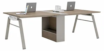 Productafbeelding van Conferentietafel met opbergruimte. Modern bureau. Design kantoormeubilair