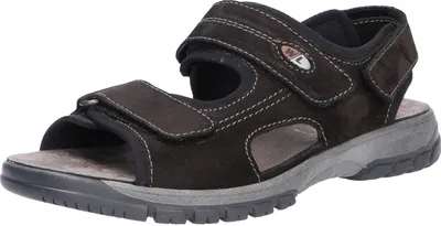 Produktbild von Waldläufer Harald, Herren Sandale, schwarz(schwarz), Gr. 12
