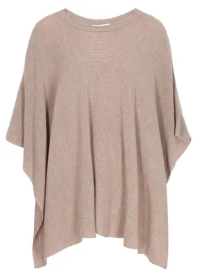Immagine prodotto di Poncho da donna AODA - taupe, M/L