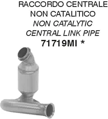 Immagine prodotto di Raccordo centrale ARROW non catalitico per KTM