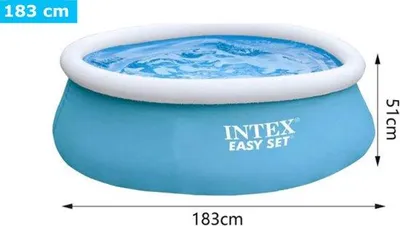 Image de Piscine gonflable ronde de 183 cm