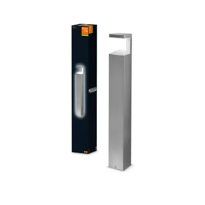 Zdjęcie produktu dla Lampa Ogrodowa Zewnętrzna Stojąca Słupek 9W 600lm 3000K IP44 Srebrny Endura Ledvance