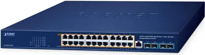 Produktbild von Planet 24-Port PoE++ Managed Switch GS-4210-24UP4X