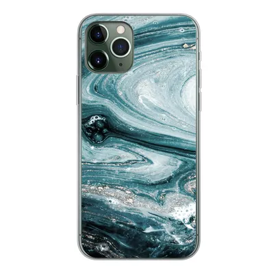 Produktbild von MuchoWow® Handyhülle Schutzhülle Hülle für iPhone 11 Pro Marmor - Mineralien - Naturstein Silikon Softcase Handy Hülle - Handy