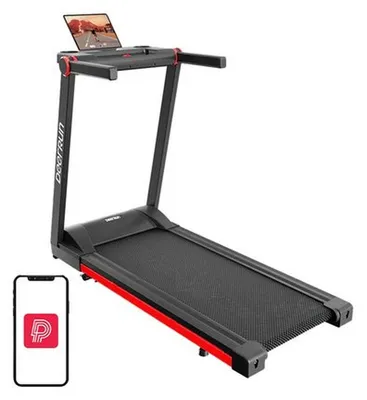 Zdjęcie produktu dla DeerRun A1 Pro – składane, elektryczne bieżnię (czarno-czerwona)