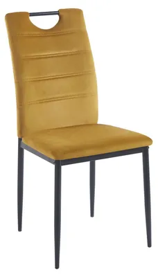 Produktbild von KYLARA Polstersessel - gelb/schwarz