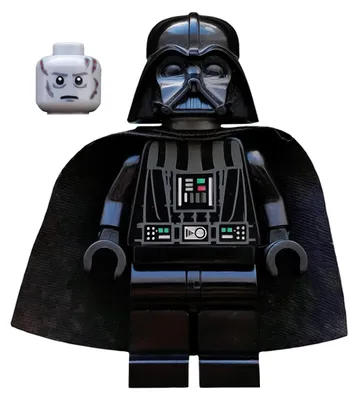 Image de LEGO Minifigurine Darth Vader (yeux blancs) – Star Wars (sw0277) – neuve