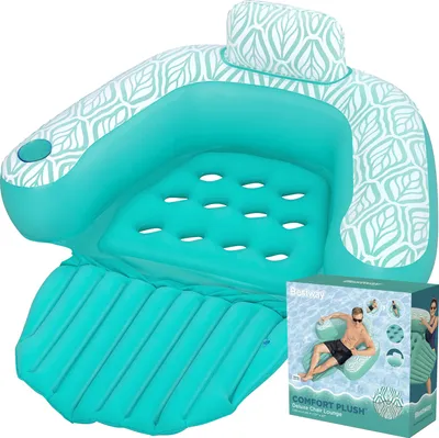 Obrázok produktu pre Bestway® Poolsessel Comfort Plush™ Deluxe 145 x 120 cm